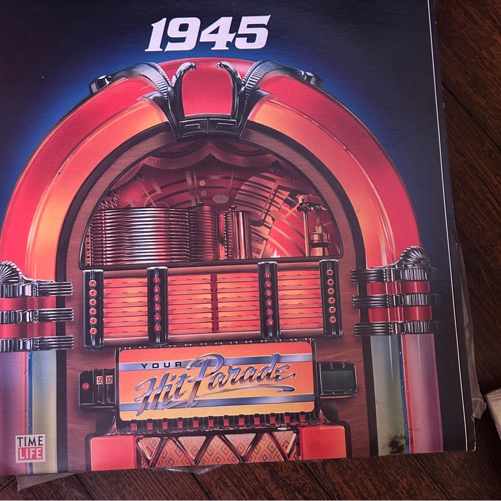1945 Jukebox Album Cover Art vinyl record